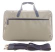 Photo6: NAHOK 2 Compartment Bag 43 for Oboe bigger [Deniro/wf] Matte Light Grey / Navy Blue {Waterproof, Temperature Adjustment & Shock Absorb}