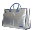 Photo2: BIG SALE  NAHOK Business Briefcase「Helmut」 Silver {Waterproof, Temperature Adjustment & Shock Absorb}