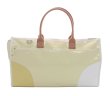 Photo6: NAHOK Lesson Tote [Swing/wf] Cream / White, Bamboo {Waterproof}