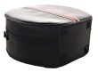 Photo5: NAHOK Backpack style 14inch Snare Drum Case with big snappie [Great Gatsby 2] Black / White, Red {Waterproof, Temperature Adjustment & Shock Absorb}