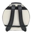 Photo5: NAHOK Backpack style 14inch Snare Drum Case with big snappie [Great Gatsby] Scarlet / Ivory {Waterproof, Temperature Adjustment & Shock Absorb}