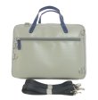 Photo7: NAHOK Briefcase for Oboe [Cantabile/wf] Matte Light Gray / Navy Blue {Waterproof, Temperature Adjustment & Shock Absorb}