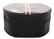 Photo6: NAHOK Backpack style 14inch Snare Drum Case with big snappie [Great Gatsby 2] Black / White, Red {Waterproof, Temperature Adjustment & Shock Absorb}