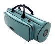 Photo5: NAHOK Trumpet Protection Case [Morricone/wf] Peacock Green with Mouthpiece Case {Waterproof, Temperature Adjustment & Shock Absorb}