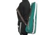 Photo4: NAHOK Concert Ukulele Carry Case [Mighty Uke/wf] Emerald Green / White {Waterproof, Temperature Adjustment & Shock Absorb}