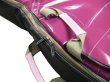 Photo7: NAHOK Acoustic Guitar Carry Case [Scorsese/wf] Fuchsia Pink / Black {Waterproof, Temperature Adjustment & Shock Absorb}