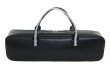 Photo4: For B&C foot, NAHOK Flute & Piccolo Case Bag [Grand Master3/wf] Matte Black / Black & Silver Handle {Waterproof, Temperature Adjustment & Shock Absorb}