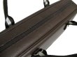 Photo3: For B&C foot, NAHOK Flute & Piccolo Case Bag [Grand Master3/wf] Matte Chocolate / Choco & Silver Handle {Waterproof, Temperature Adjustment & Shock Absorb}