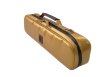 Photo2: NAHOK Flute Case Bag B Foot [Amadeus/wf] Gold / Choco Genuine Leather Handle {Waterproof, Temperature Adjustment & Shock Absorb}