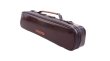 Photo2: NAHOK Flute Case Bag B Foot [Amadeus/wf] Chocolate / Camel Genuine Leather Handle {Waterproof, Temperature Adjustment & Shock Absorb}