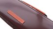 Photo6: NAHOK Flute Case Bag B Foot [Amadeus/wf] Chocolate / Camel Genuine Leather Handle {Waterproof, Temperature Adjustment & Shock Absorb}