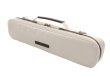 Photo2: NAHOK Flute Case Bag B Foot [Amadeus/wf] White / Chocolate Genuine Leather Handle {Waterproof, Temperature Adjustment & Shock Absorb}