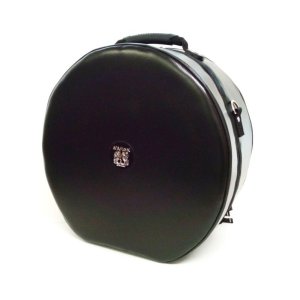 Photo: NAHOK Backpack style 14inch Snare Drum Case with big snappie [Great Gatsby 2] Black / Scarlet {Waterproof, Temperature Adjustment & Shock Absorb}