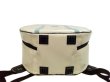 Photo5: NAHOK Backpack style 14inch Snare Drum Case with big snappie [Great Gatsby 2] Ivory / Peacock Green {Waterproof, Temperature Adjustment & Shock Absorb}