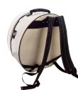 Photo4: NAHOK Backpack style 14inch Snare Drum Case with big snappie [Great Gatsby 2] Ivory / Peacock Green {Waterproof, Temperature Adjustment & Shock Absorb}