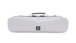 Photo4: NAHOK Alto Flute Case Guard C Foot [Krysar/wf] White / Black Leather Emblem {Waterproof, Temperature Adjustment & Shock Absorb}