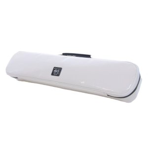 Photo: NAHOK Alto Flute Case Guard B Foot [Krysar/wf] White / Black {Waterproof, Temperature Adjustment & Shock Absorb}