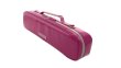 Photo5: NAHOK Flute Case Bag B Foot [Amadeus/wf] Fuchsia Pink / Pink Genuine Leather Handle {Waterproof, Temperature Adjustment & Shock Absorb}