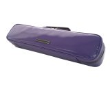 Photo: NAHOK Flute Case Bag B Foot [Amadeus/wf] Violet / Black Genuine Leather Handle {Waterproof, Temperature Adjustment & Shock Absorb}