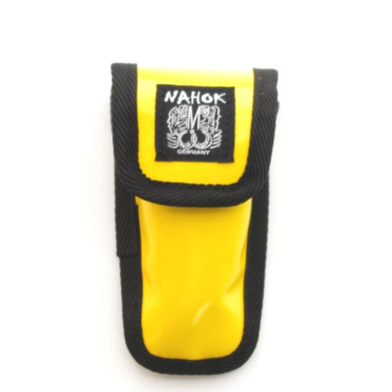 Photo1: NAHOK Trumpet Mouthpiece Case [NYNY] Yellow / Black {Waterproof}