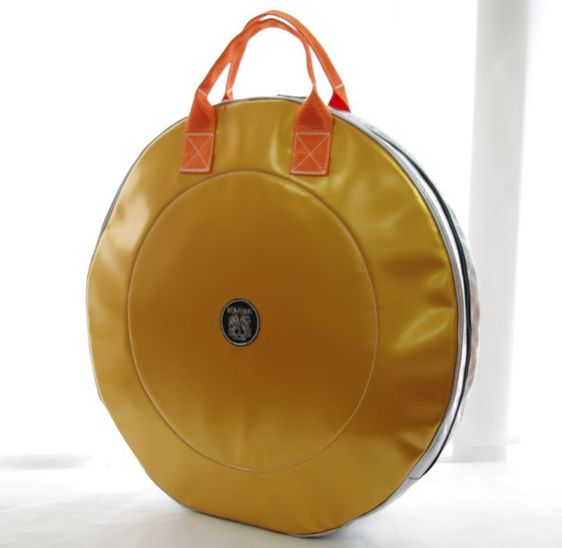 Photo2: NAHOK 22inch Cymbal Case Bag [Crash] Gold / Silver, Black {Waterproof, Temperature Adjustment & Shock Absorb}