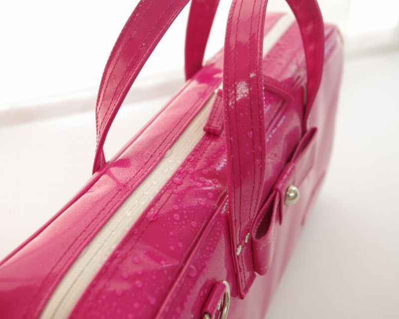 Photo3: NAHOK Clarinet Case Bag [Camarade/wf] Fuchsia Pink / Ribbon {Waterproof, Temperature Adjustment & Shock Absorb}