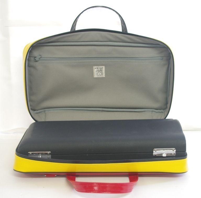 Photo: NAHOK Clarinet Case Bag [Camarade/wf] German Triple (Black, German Red, German Yellow) {Waterproof, Temperature Adjustment & Shock Absorb}