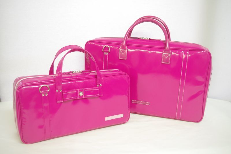 Photo: NAHOK Clarinet Case Bag [Camarade/wf] Fuchsia Pink / Ribbon {Waterproof, Temperature Adjustment & Shock Absorb}