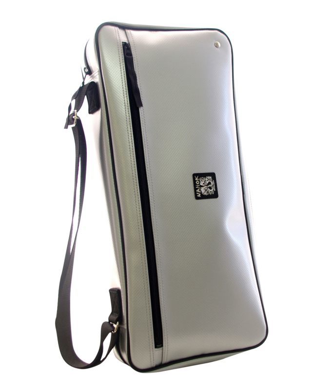 Photo1: NAHOK Drum Stick Case Bag [Drum Line4] Silver {Waterproof}