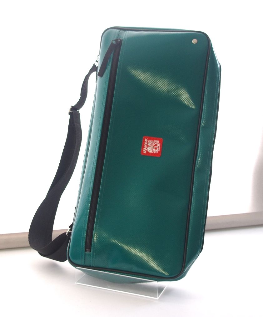 Photo2: NAHOK Drum Stick Case Bag [Drum Line4] Emerald Green {Waterproof}