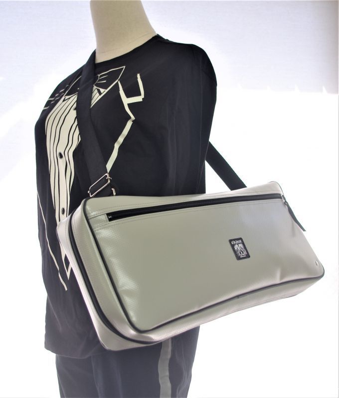 Photo5: NAHOK Timpani Mallet Case Bag [TM.Matrix] Matte Light Gray {Waterproof}