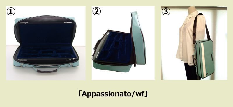 Photo: NAHOK Clarinet Case Bag [Appassionato/wf] Matte Black {Waterproof, Temperature Adjustment & Shock Absorb}