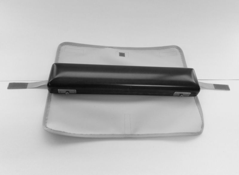 Photo4: Flute Case Inside Cover for B foot Size Grey