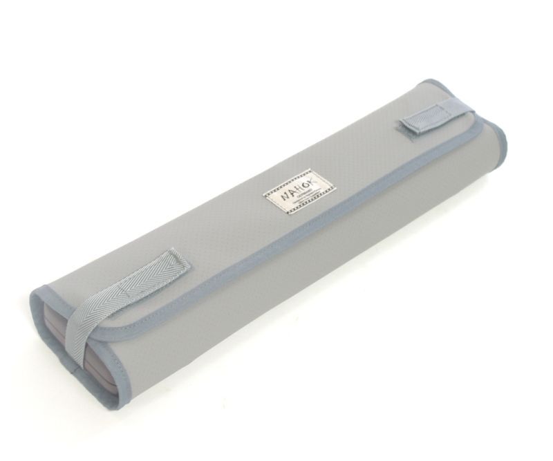 Photo1: Flute Case Inside Cover for B foot Size Grey