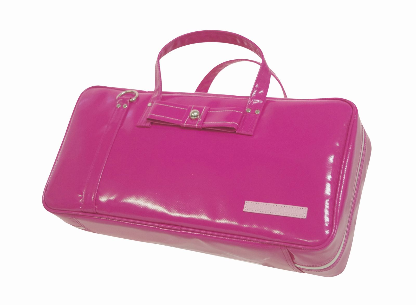 Photo1: NAHOK Clarinet Case Bag [Camarade/wf] Fuchsia Pink / Ribbon {Waterproof, Temperature Adjustment & Shock Absorb}
