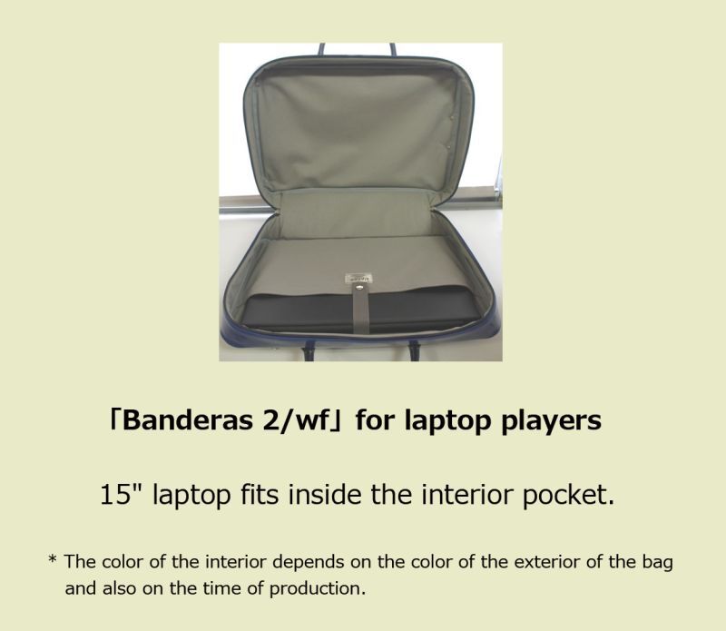 Photo: NAHOK Wide Briefcase [Banderas II/wf] Matte Black {Waterproof, Temperature Adjustment & Shock Absorb}