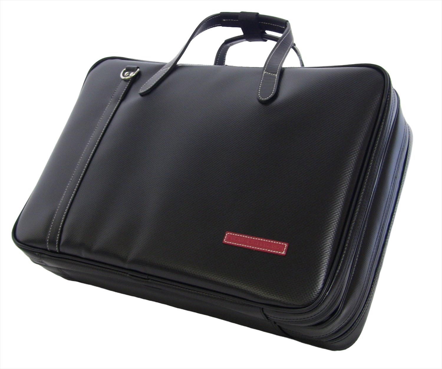 Photo1: NAHOK 2 Compartment Bag 43 [Deniro/wf] for Flute Players Matte Black {Waterproof, Temperature Adjustment & Shock Absorb}