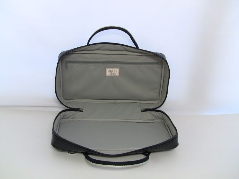 Photo: NAHOK Clarinet Case Bag [Camarade 2/wf] Matte Black / Black, Silver {Waterproof, Temperature Adjustment & Shock Absorb}