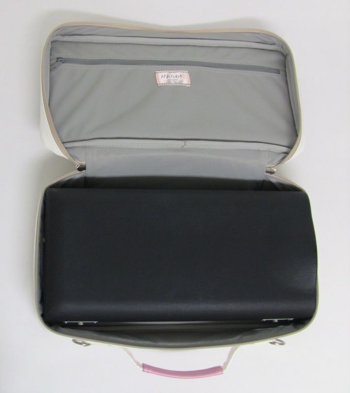Photo: NAHOK Clarinet Case Bag Pure White / Pink Gradation {Waterproof, Temperature Adjustment & Shock Absorb}