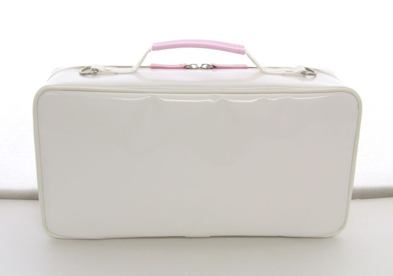 Photo4: NAHOK Oboe Case Bag [Appassionato/wf] Pure White / Light Pink {Waterproof, Temperature Adjustment & Shock Absorb}