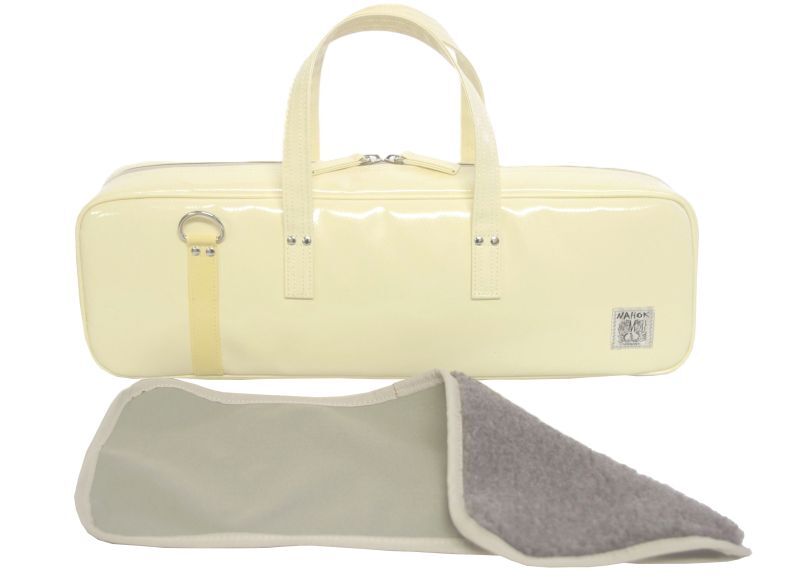 Photo: NAHOK Flute & Piccolo Case Bag C Foot [Grand Master2/wf] Cream / Bamboo {Waterproof, Temperature Adjustment & Shock Absorb}