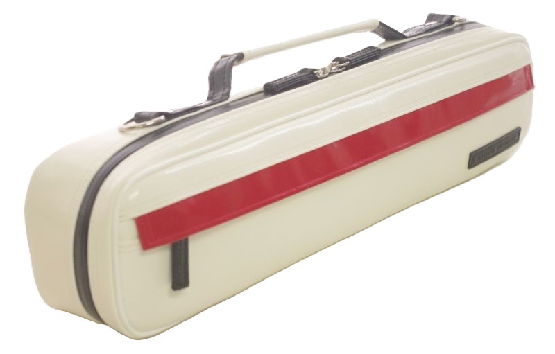 Photo3:  NAHOK Flute Case Bag C Foot [Amadeus/wf] Cream White / Red, Black {Waterproof, Temperature Adjustment & Shock Absorb}