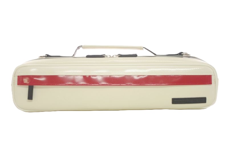 Photo2:  NAHOK Flute Case Bag C Foot [Amadeus/wf] Cream White / Red, Black {Waterproof, Temperature Adjustment & Shock Absorb}