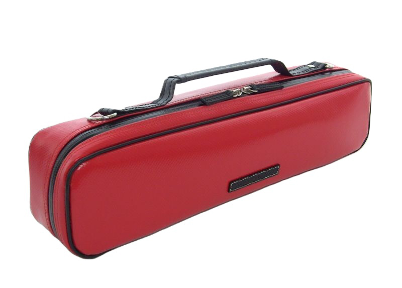 Photo3: NAHOK Flute Case Bag C Foot [Amadeus/wf] Matte Scarlet  {Waterproof, Temperature Adjustment & Shock Absorb}