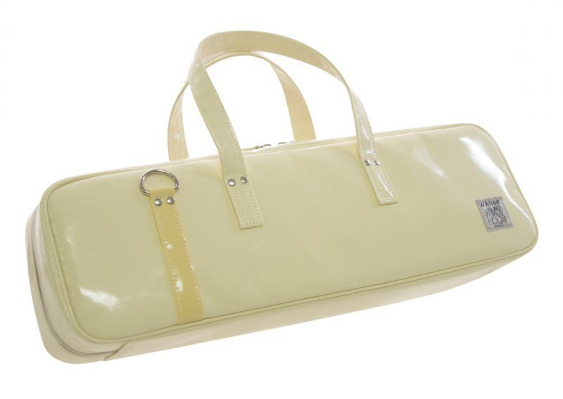 Photo1: NAHOK Flute & Piccolo Case Bag C Foot [Grand Master2/wf] Cream / Bamboo {Waterproof, Temperature Adjustment & Shock Absorb}