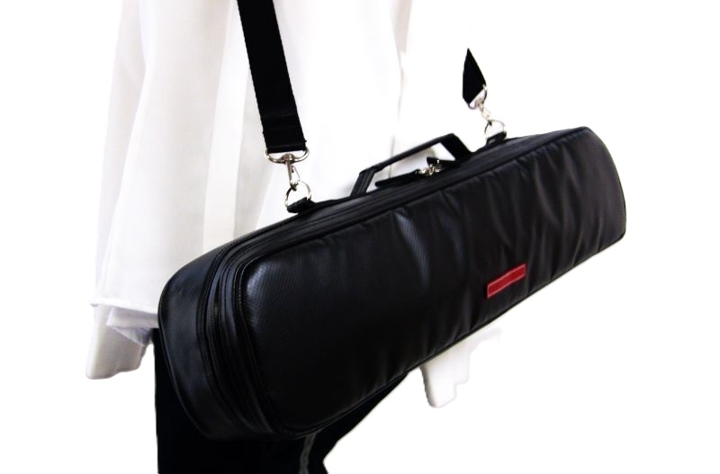 Photo3: NAHOK Alto Flute Case Guard B Foot [Krysar/wf] Matte Black {Waterproof, Temperature Adjustment & Shock Absorb}