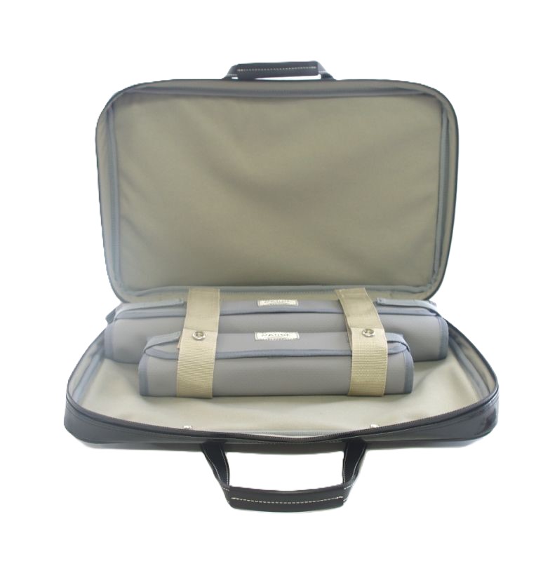 Photo: Flute Case Inside Cover for B foot Size Grey