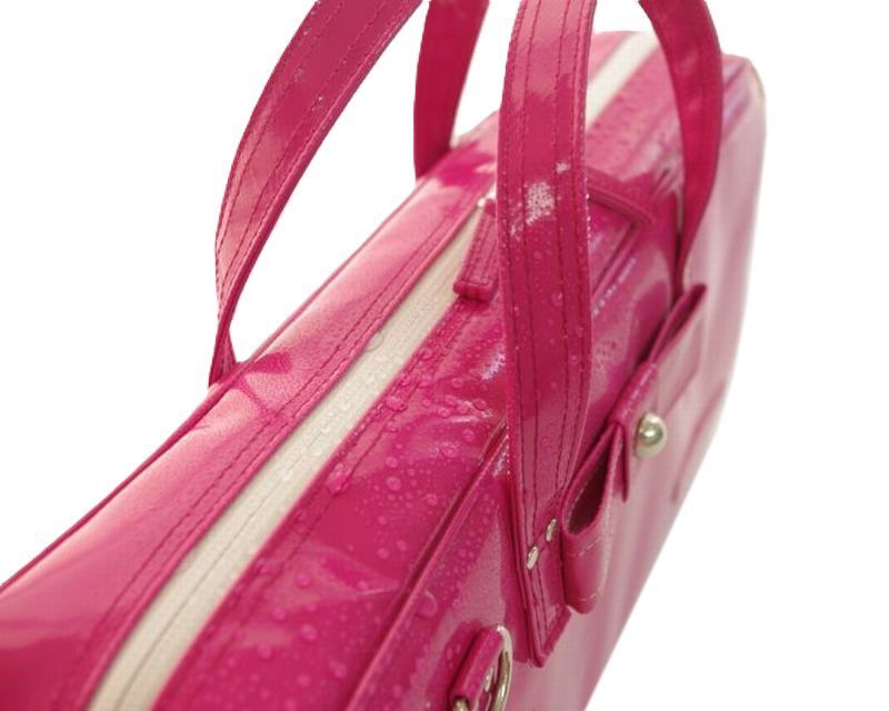 Photo3: NAHOK Clarinet Case Bag [Camarade/wf] Fuchsia Pink / Ribbon {Waterproof, Temperature Adjustment & Shock Absorb}