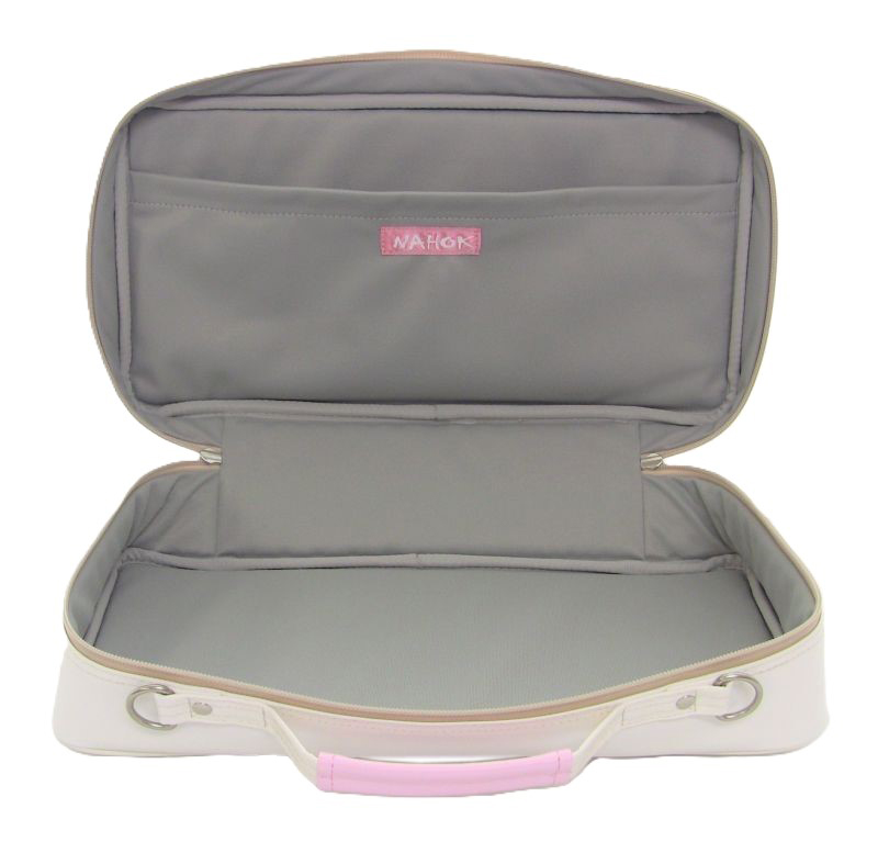 Photo: NAHOK Oboe Case Bag [Appassionato/wf] Pure White / Light Pink {Waterproof, Temperature Adjustment & Shock Absorb}