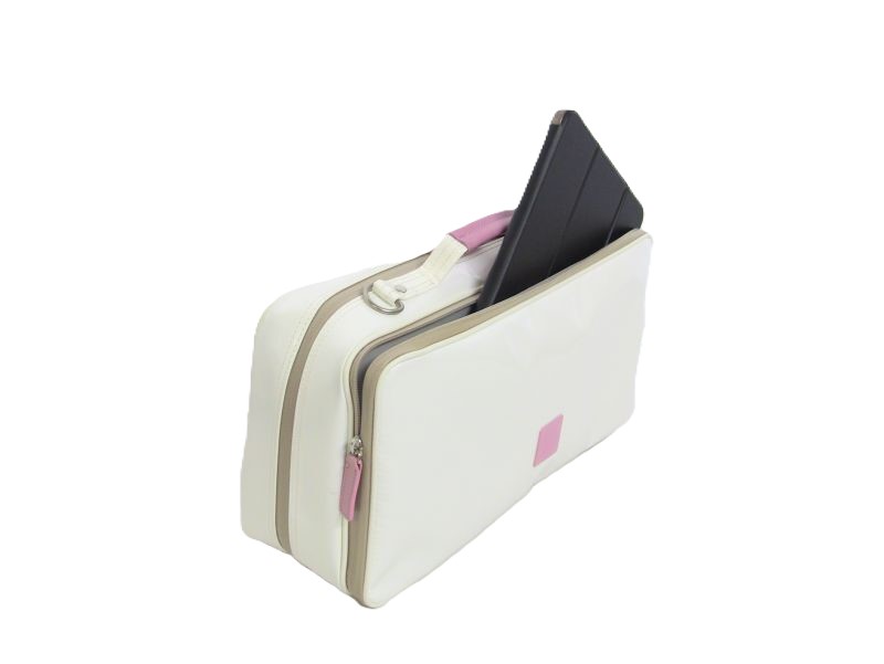 Photo: NAHOK Oboe Case Bag [Appassionato2/wf] Pure White / Light Pink {Waterproof, Temperature Adjustment & Shock Absorb}